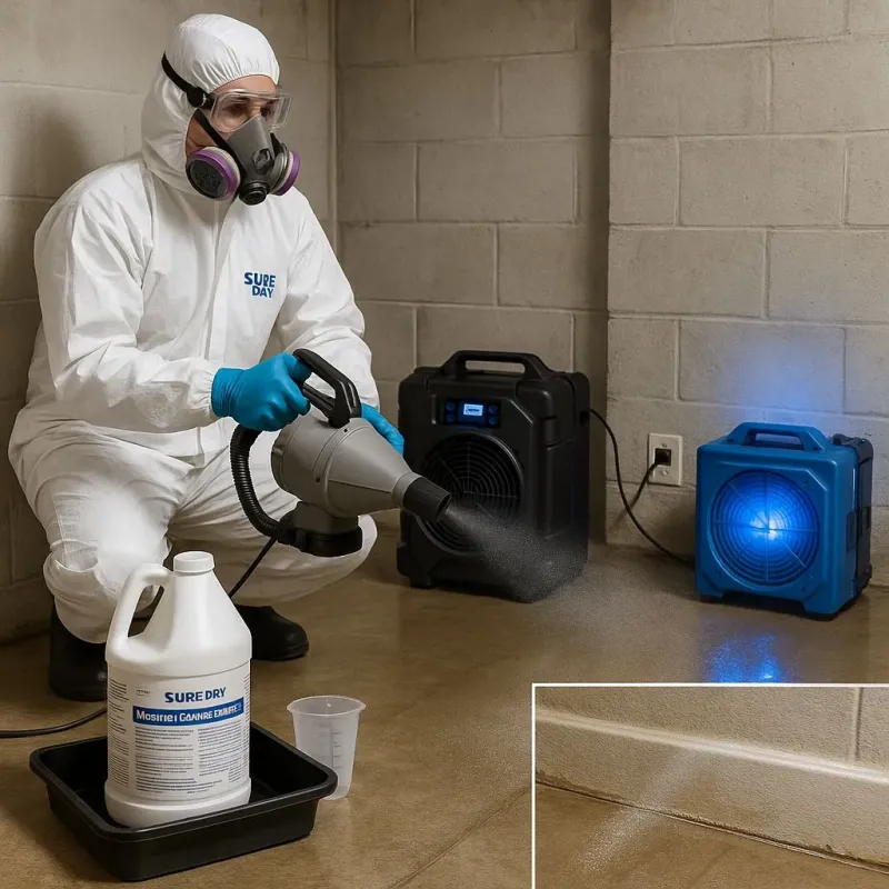 Sanitization and Odor Removal process in Ambridge, PA