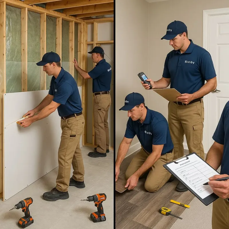 Repairs and Reconstruction process in Ambridge, PA