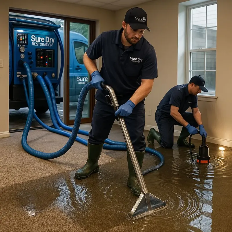Water Extraction and Removal process in Ambridge, PA